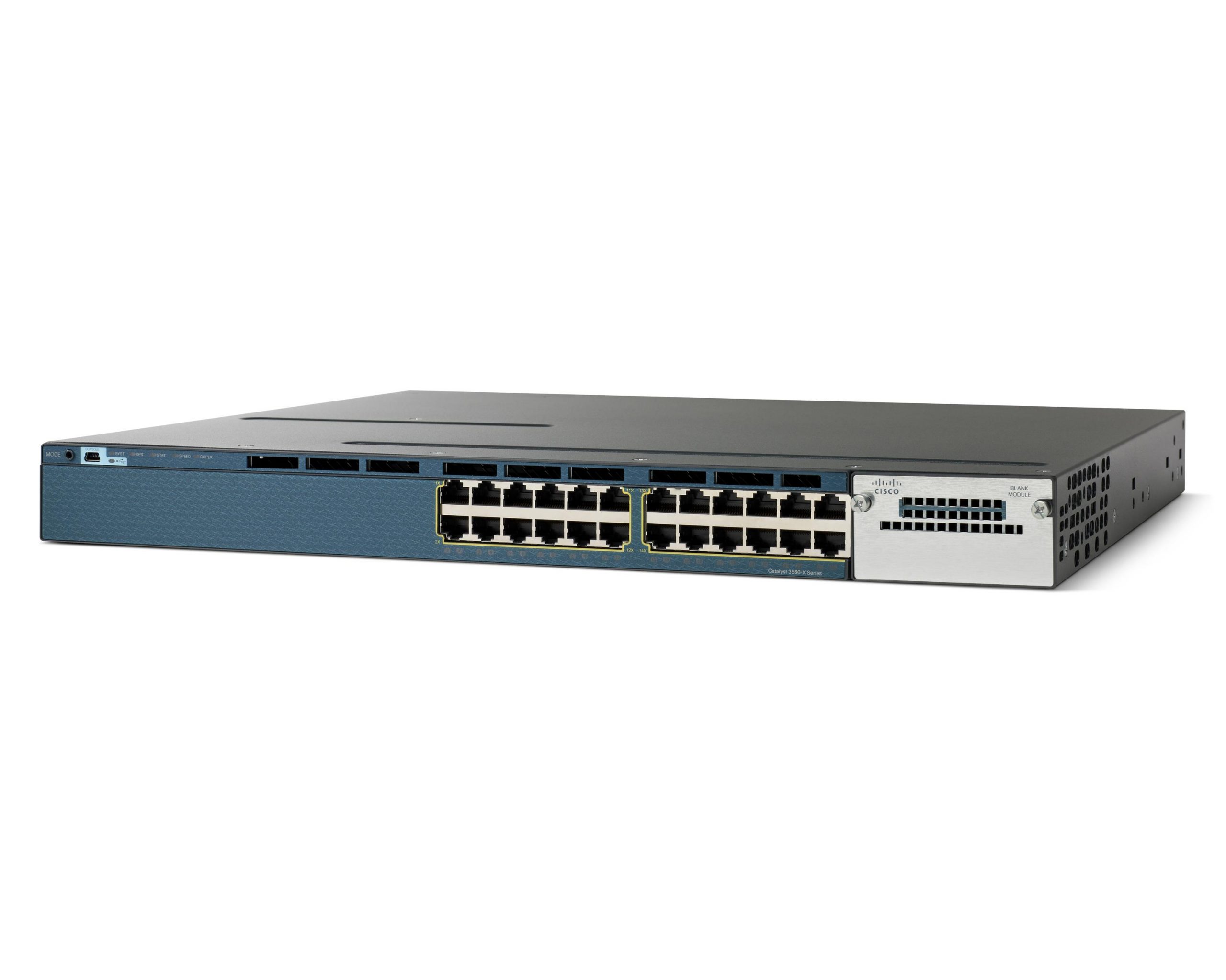 Switch zarządzalny Cisco Catalyst 3560X 24 Port 10/100/1000, 350W AC PS, IP Base  - Incom Group
 882658330421