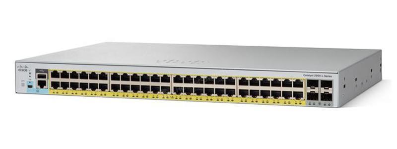   - Incom Group
 Switch zarządzalny Cisco Catalyst 2960L 48 Port 10/100/1000 PoE+ 4x SFP