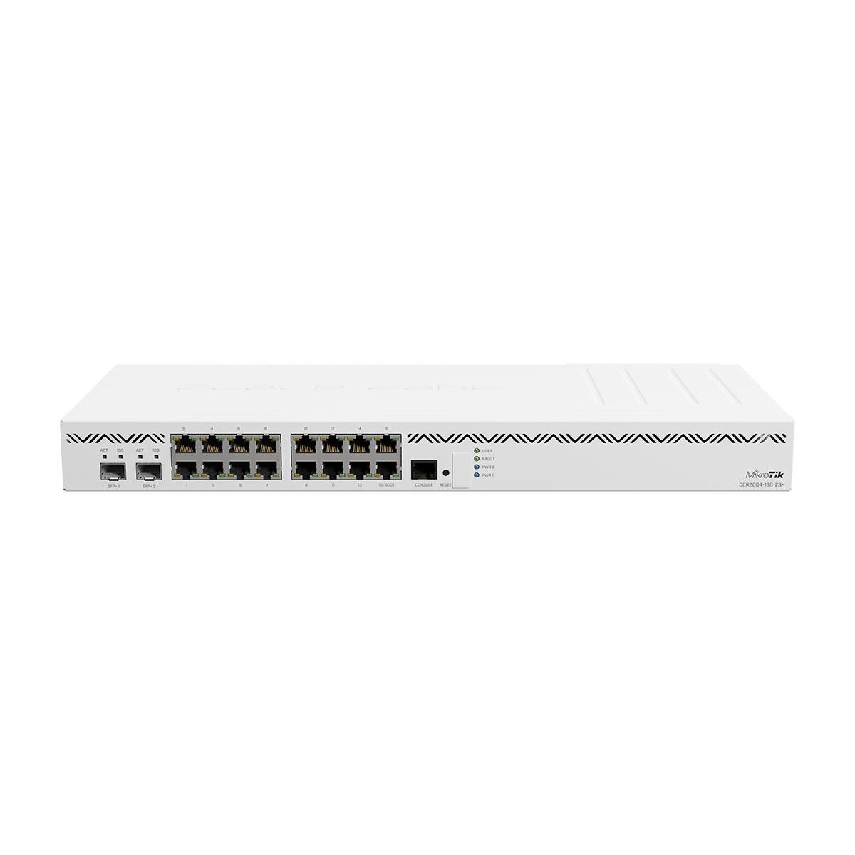  - Incom Group
 Router MikroTik CCR2004-16G-2S+ 16x 1GbE 2x SFP+ USB 3.0 4752224007704