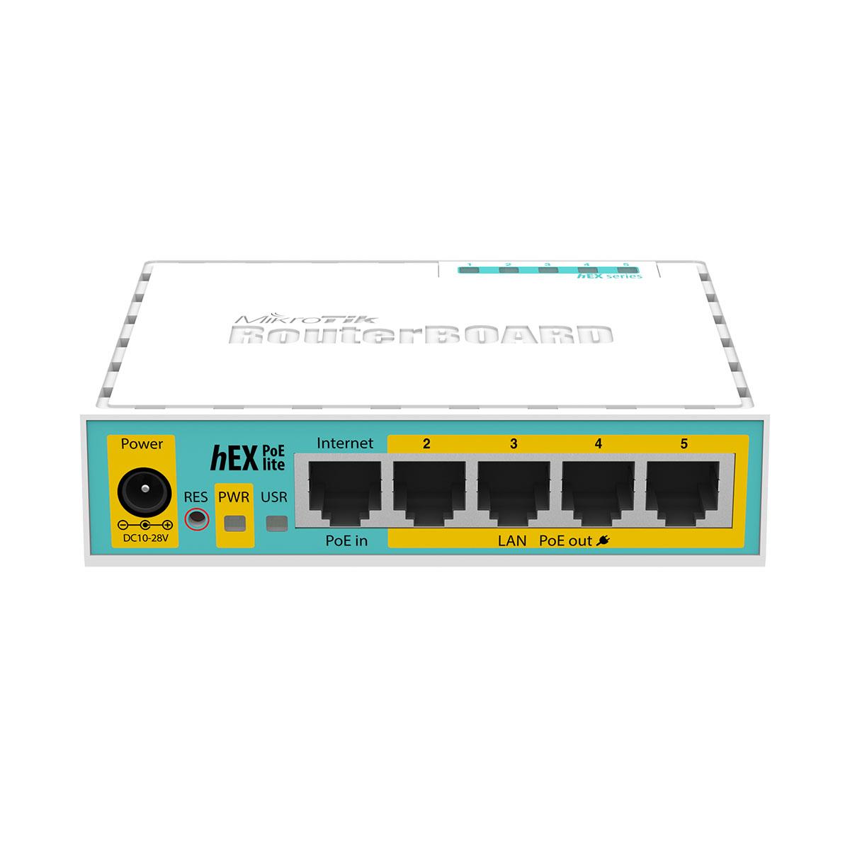 4752224000385 Router MikroTik hEX PoE lite RB750UPr2 4xPoE  - Incom Group
