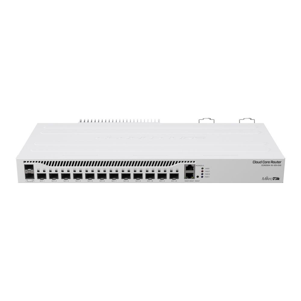  - Incom Group
 Router MikroTik CCR2004-1G-12S+2XS 1x1GbE 12x10GbE SFP+ 2x25GbE SFP28 4752224000019