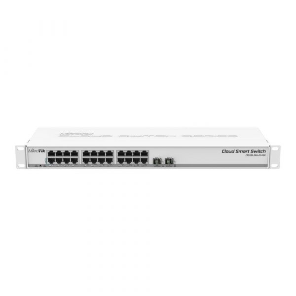  - Incom Group
 4752224002334 Switch zarządzalny MikroTik CSS326-24G-2S+RM 24x 1GbE 2x 10GbE SFP+