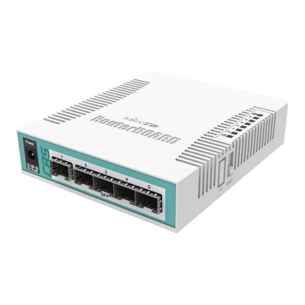  - Incom Group
  Switch zarządzalny MikroTik CRS106-1C-5S 5xSFP 1xCombo PoE