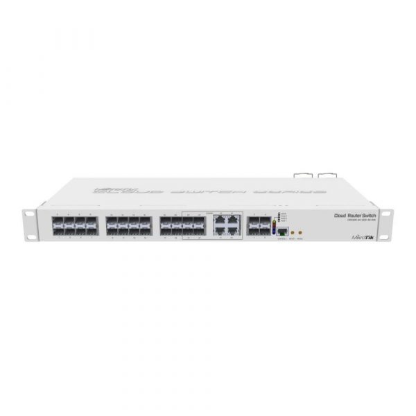  Switch zarządzalny MikroTik CRS328-4C-20S-4S+RM 20xSFP 4xSFP+ 4xCombo  - Incom Group
