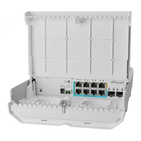  - Incom Group
  Switch zarządzalny MikroTik CSS610-1Gi-7R-2S+OUT 2xSFP+ 8x1GbE PoE