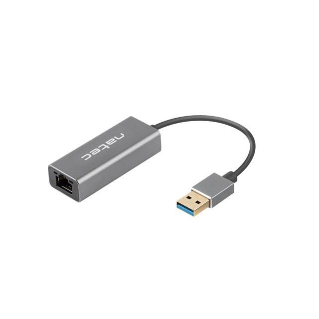 5901969434897 Karta sieciowa Natec Cricket USB 3.0 -> RJ-45 1Gb na kablu  - Incom Group
