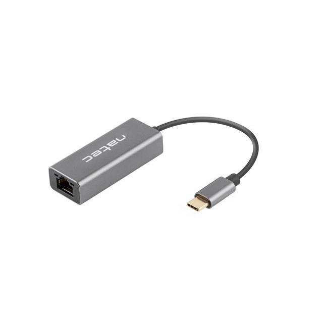  - Incom Group
 Karta sieciowa Natec Cricket USB-C 3.1 -> RJ-45 1Gb na kablu 5901969434903