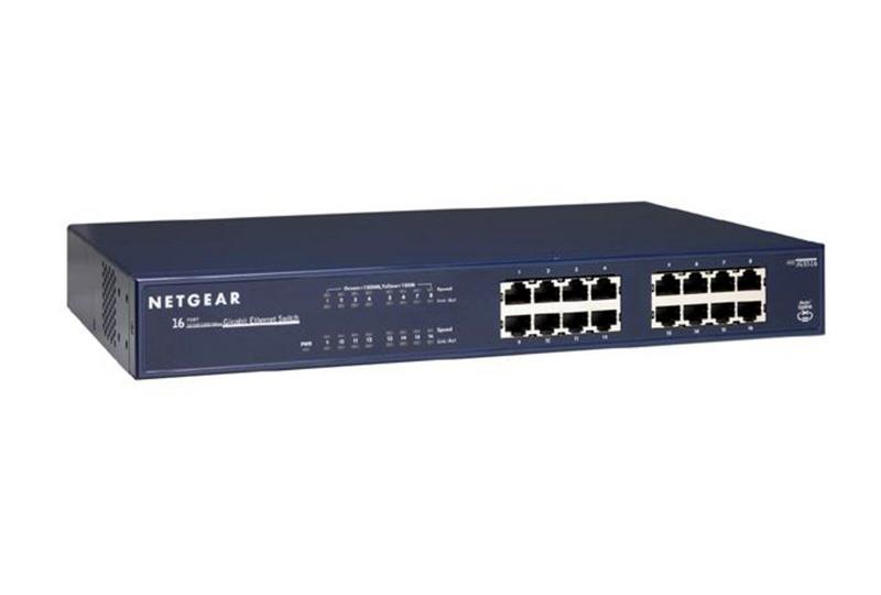 Switch niezarządzalny Netgear JGS516 16 x 10/100/1000 Mb/s 0606449064254  - Incom Group
