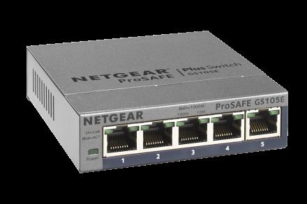 0606449101522  - Incom Group
 Switch zarządzalny Netgear GS105E 5x100/1000 ProSafe Plus