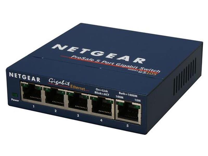 0606449029673  - Incom Group
 Switch niezarządzalny Netgear GS105GE 5 x 10/100/1000 ProSafe