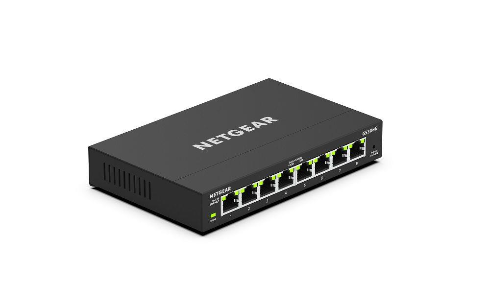  - Incom Group
 Switch zarządzalny Netgear GS308E 8x 10/100/1000 RJ45 Smart Managed 0606449140644