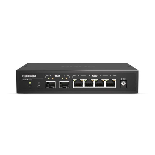 Switch niezarządzalny QNAP QSW-2104-2S 4x 2,5GbE 2x 10GbE SFP+  - Incom Group
 4713213518816