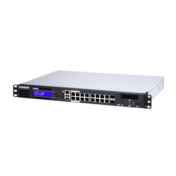  - Incom Group
 4713213516119 Switch zarządzalny QNAP QGD-1600P-8G NAS, ADRA, PoE++, 14x 1GbE, 2x SFP