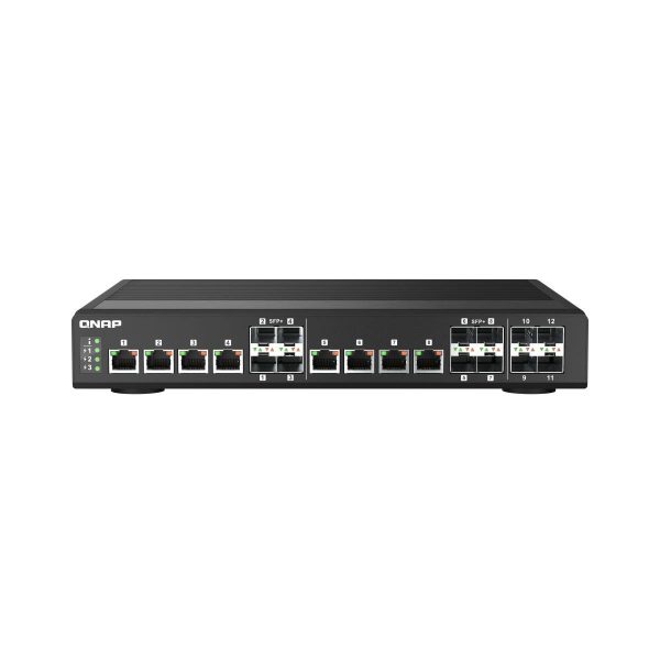  - Incom Group
 Switch zarządzalny QNAP QSW-IM1200-8C 4x 10GbE SFP+ 8x 10GbE SFP+/RJ-45 combo 4713213519042