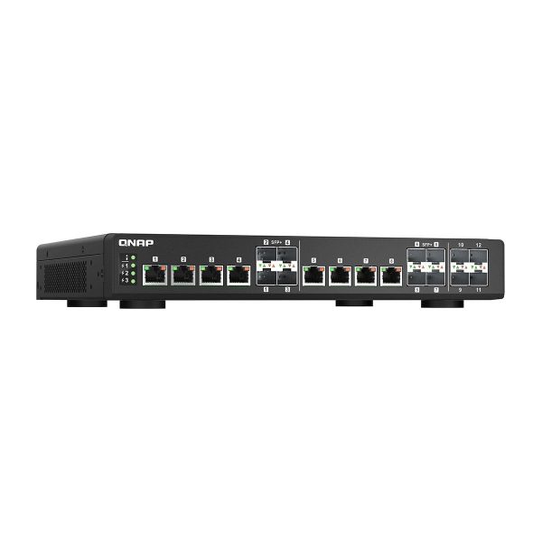  - Incom Group
 4713213519042 Switch zarządzalny QNAP QSW-IM1200-8C 4x 10GbE SFP+ 8x 10GbE SFP+/RJ-45 combo