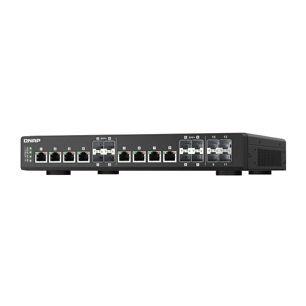  - Incom Group
 4713213519042 Switch zarządzalny QNAP QSW-IM1200-8C 4x 10GbE SFP+ 8x 10GbE SFP+/RJ-45 combo