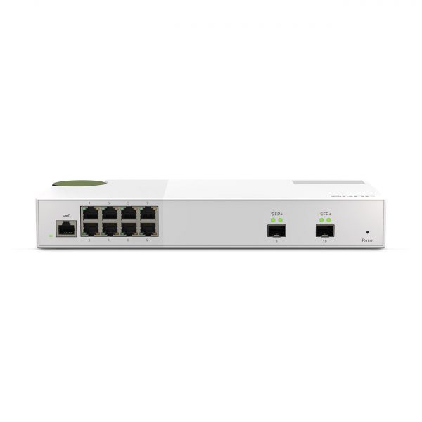  - Incom Group
 4713213518373 Switch zarządzalny QNAP QSW-M2108-2S 8x 2,5GbE 2x 10GbE SFP+