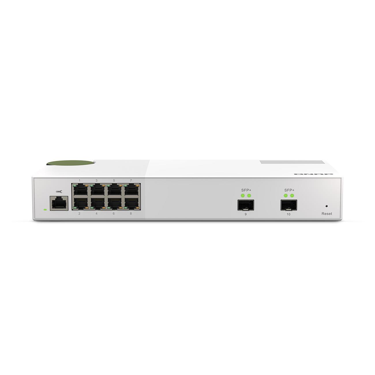  - Incom Group
 4713213518373 Switch zarządzalny QNAP QSW-M2108-2S 8x 2,5GbE 2x 10GbE SFP+