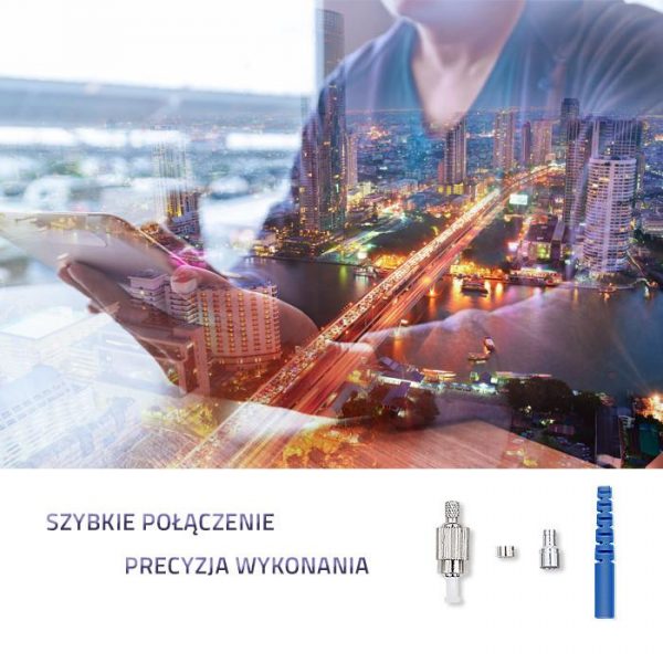  - Incom Group
 Złącze światłowodowe Qoltec FC/PC | Singlemode | 3.0mm | Zestaw montażowy | 200szt. 5901878544533