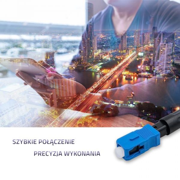 Szybkozłącze światłowodowe Qoltec SC/UPC | Singlemode | 3.0mm 5901878544977  - Incom Group
