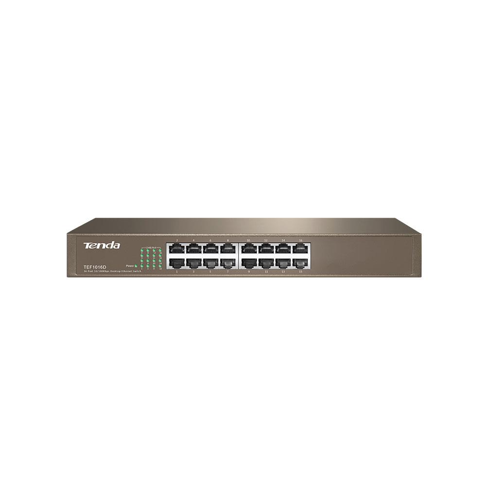  - Incom Group
 6932849431148 Switch niezarządzalny Tenda TEF1016D 16-port Ethernet Switch 10/100 Mb/s