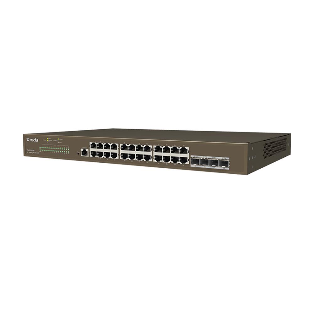 Switch zarządzalny Tenda TEG3328F 24-port 1GbE  - Incom Group
 6932849431902