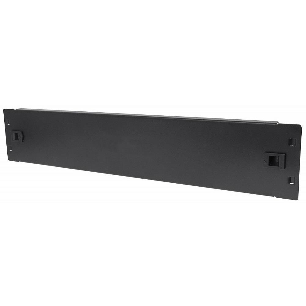 8059018362374 Panel maskujący Techly Rack 19" 2U zatrzaskowy czarny  - Incom Group
