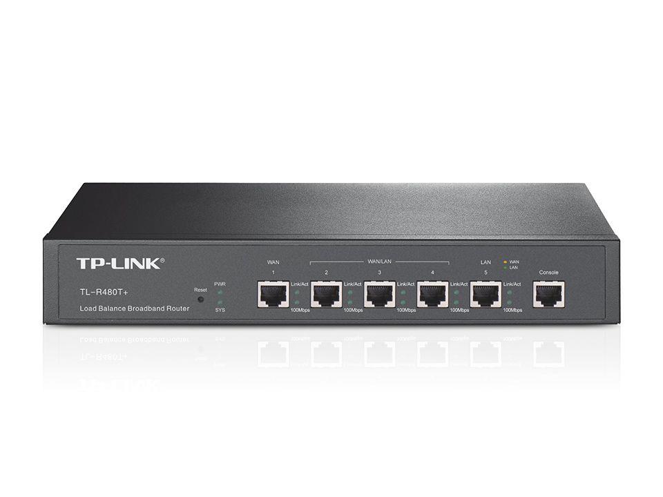 6935364040437 Router TP-Link TL-R480T+ 10/100Mbps 1xLAN, 3xLAN/WAN, 1xWAN  - Incom Group
