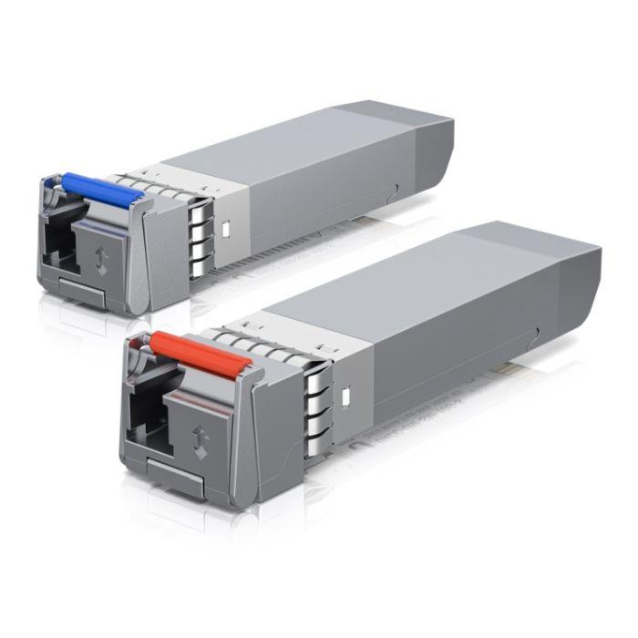 0810010076960 Moduł przekaźników sieciowych Ubiquiti UACC-OM-SM-10G-S-2 Single Mode Fiber SFP+ 10GbE 2-pack  - Incom Group
