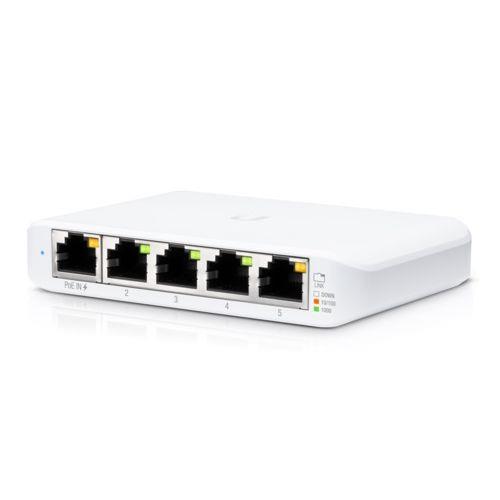 Switch zarządzalny UBIQUITI USW Flex-Mini UNIFI COMPACT  5x 10/100/1000Mb/s 1x PoE 0817882029698  - Incom Group
