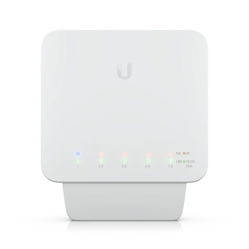  - Incom Group
 0817882027595 Switch zarządzalny UBIQUITI USW Flex UNIFI 5x1GbE 1xPoE++