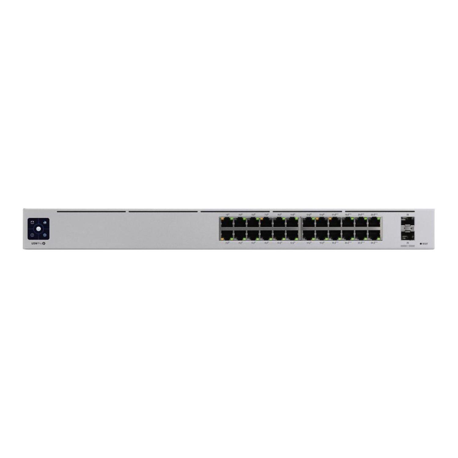 Switch zarządzalny UBIQUITI USW-Pro-24-POE 24x10x10/100/1000 2xSFP+ PoE  - Incom Group
 0817882027649