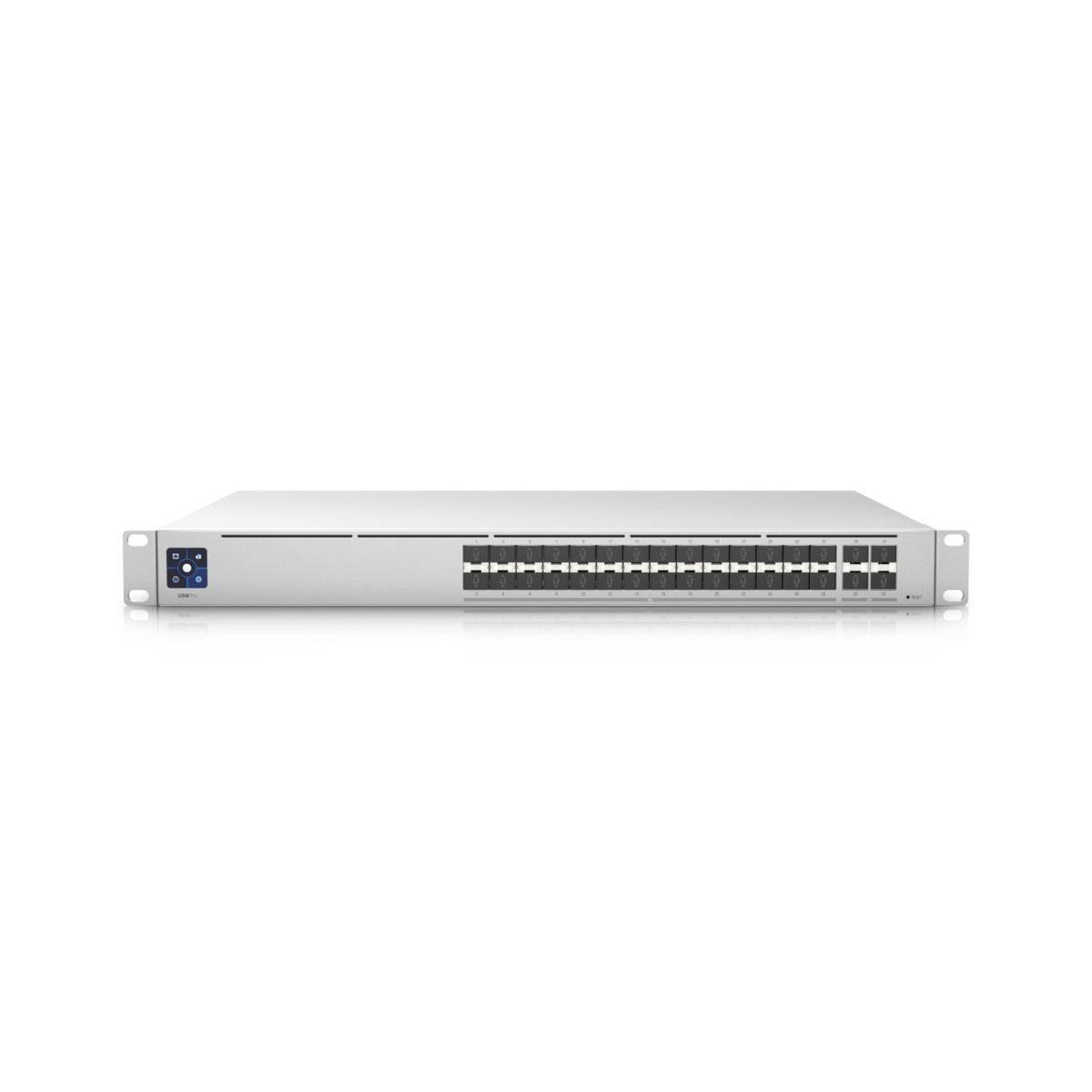 Switch zarządzalny UBIQUITI Switch Pro USW-Pro-Aggregation 28xSFP+ 4xSFP28 760Gbps 0810010072603  - Incom Group
