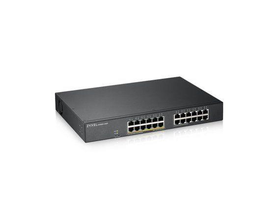 4718937609468 Switch zarządzalny Zyxel GS1900-24EP-EU0101F 24x10/100/1000 12xPoE  - Incom Group
