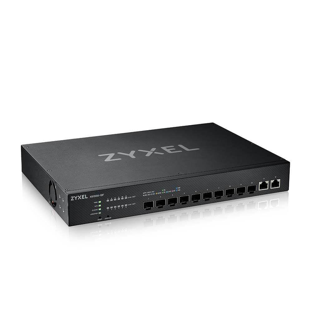 4718937620791  - Incom Group
 Switch zarządzalny Zyxel XS1930-12F 2x100M/1G/2.5G/5G/10G + 10xSFP+