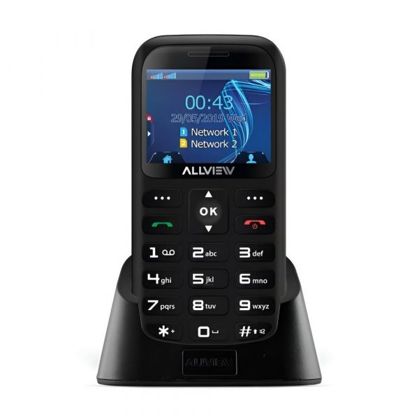 Telefon komórkowy Allview D2 Senior - czarny  - Incom Group
 5948790015918