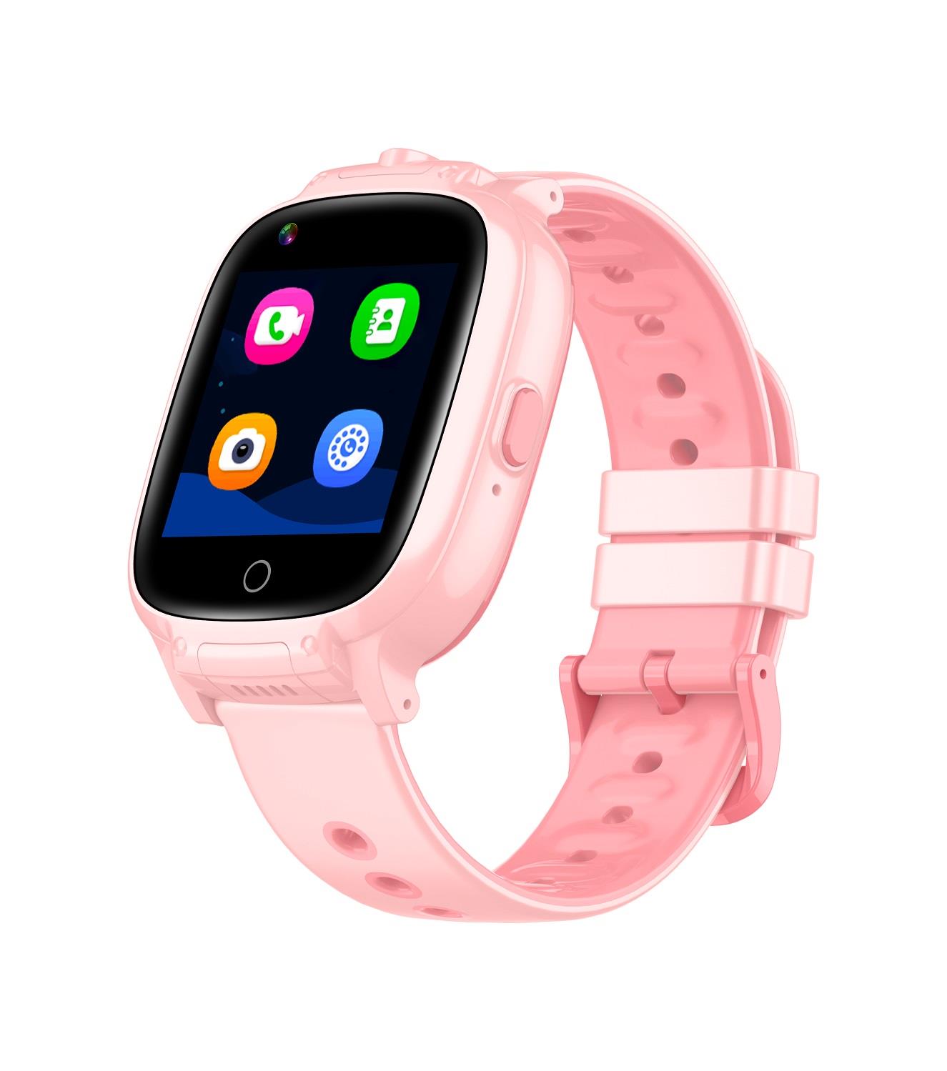 Smartwatch Garett Kids Twin 4G różowy  - Incom Group
 5904238484326