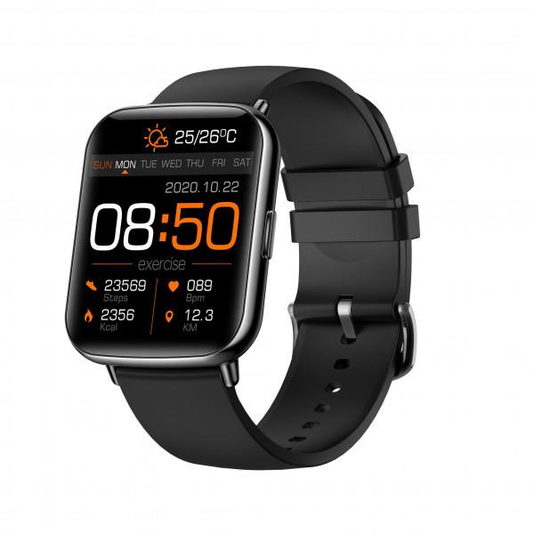 Smartwatch Senbono x27 metalowa koperta czarny 5904238701942  - Incom Group
