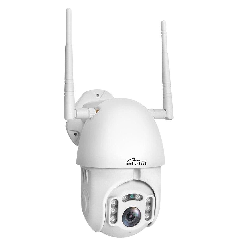 Kamera zewnętrzna obrotowa Media-Tech IP PTZ Dome Cloud Securecam 1080P MT4102 5906453141022  - Incom Group
