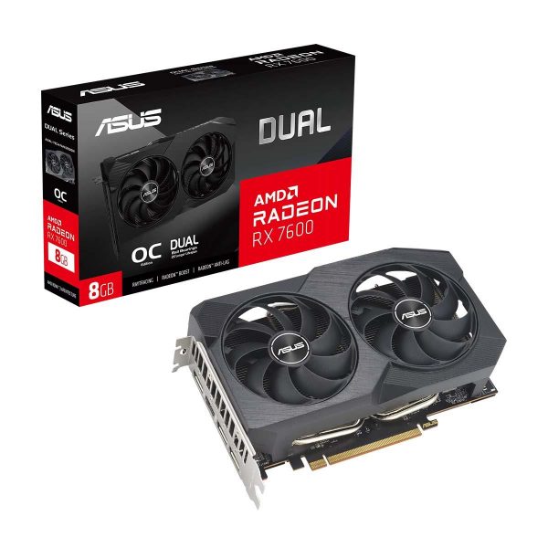 4711387228937 Karta VGA Asus Dual Radeon RX 7600 V2 OC 8GB GDDR6 128bit HDMI+3xDP PCIe4.0  - Incom Group
