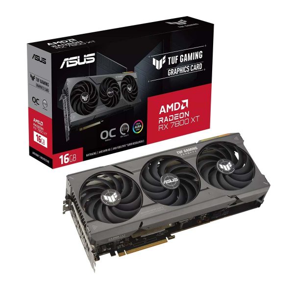 Karta VGA Asus TUF Gaming Radeon RX 7800 XT OC 16GB GDDR6 256bit HDMI+3xDP PCIe4.0  - Incom Group
 4711387312483