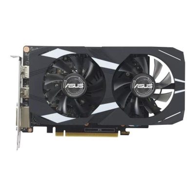 4711387285718  - Incom Group
 Karta VGA Asus Dual GeForce GTX 1650 EVO OC Edition 4GB GDDR6 128bit DVI+HDMI+PD PCIe3.0