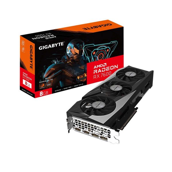 4719331313425 Karta VGA Gigabyte Radeon RX 7600 GAMING OC 8G 8GB GDDR6 128bit 2xHDMI+2xDP PCIe4.0  - Incom Group
