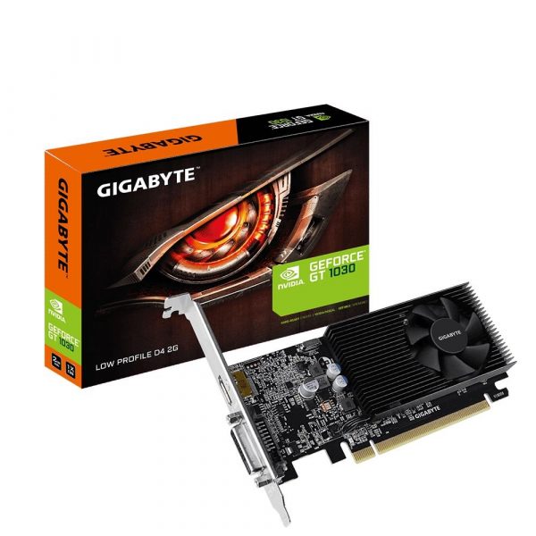 Karta VGA Gigabyte GT1030 Low Profile D4 2GB DDR4 64bit DVI+HDMI 4719331303280  - Incom Group
