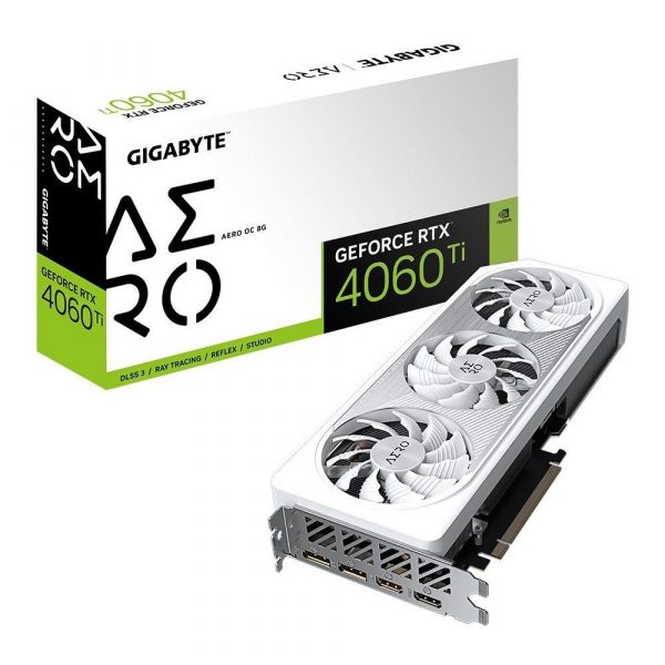  - Incom Group
 Karta VGA Gigabyte GeForce RTX 4060 Ti AERO OC 8G 8GB GDDR6 128bit 2xHDMI+2xDP PCIe4.0 4719331313449