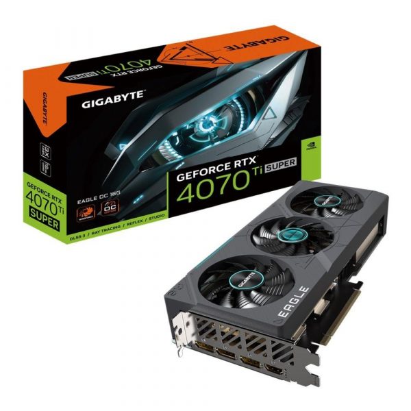  - Incom Group
 4719331354114 Karta VGA Gigabyte GeForce RTX 4070 Ti Super EAGLE OC 16GB GDDR6X 256bit HDMI+3xDP PCIe4.0