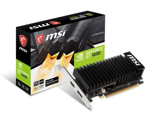 4719072561420 Karta VGA MSI GeForce GT 1030 2GHD4 LP OC 2GB DDR4 64bit HDMI+DP PCIe3.0  - Incom Group
