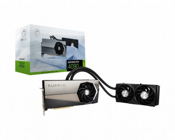 4711377019224 Karta VGA MSI GeForce RTX 4090 SUPRIM LIQUID X 24G 24GB GDDR6X 384bit HDMI+3xDP PCIe4.0  - Incom Group
