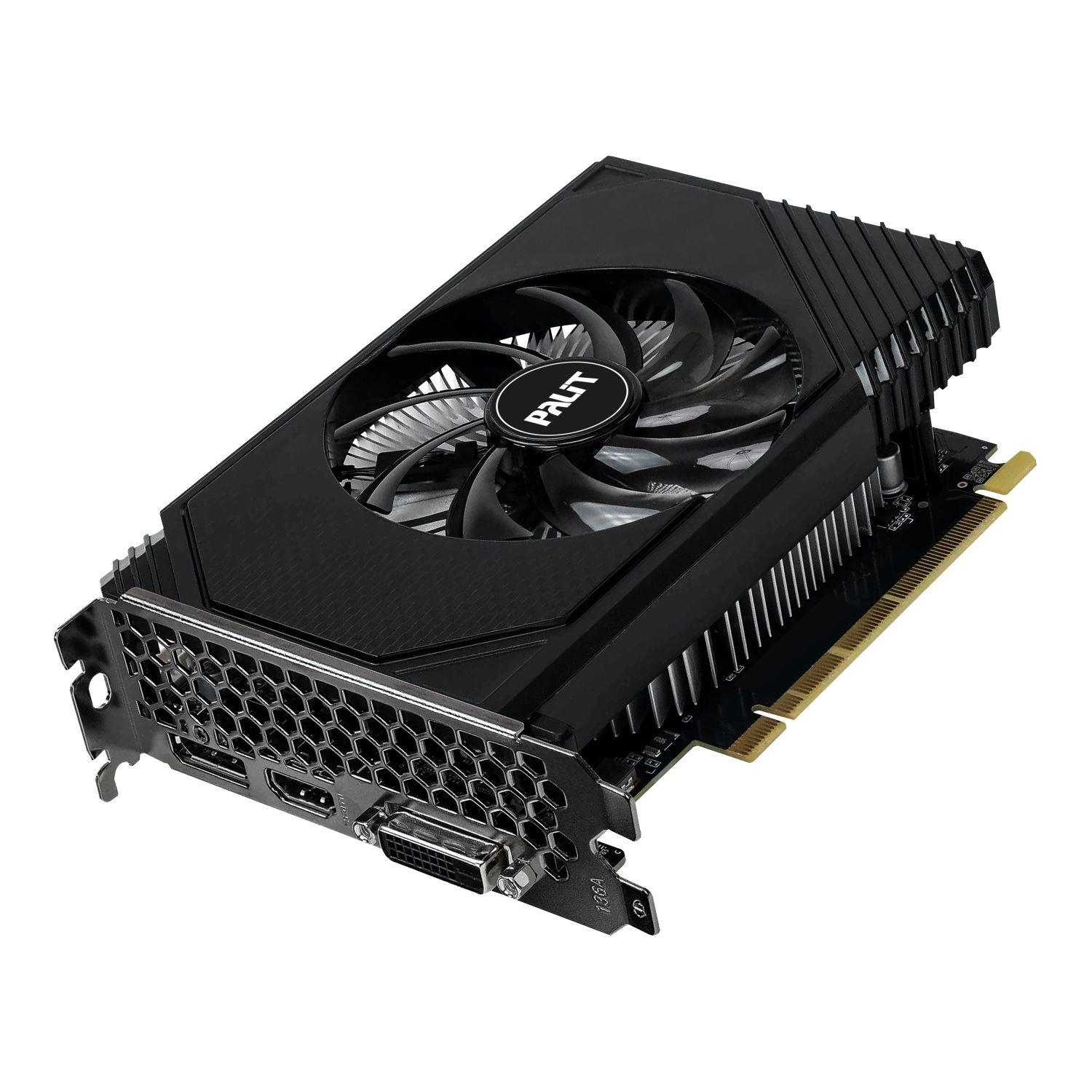 4710562244168 Karta VGA Palit GeForce RTX 3050 StormX 6GB GDDR6 96bit DVI HDMI DP PCIe4.0  - Incom Group
