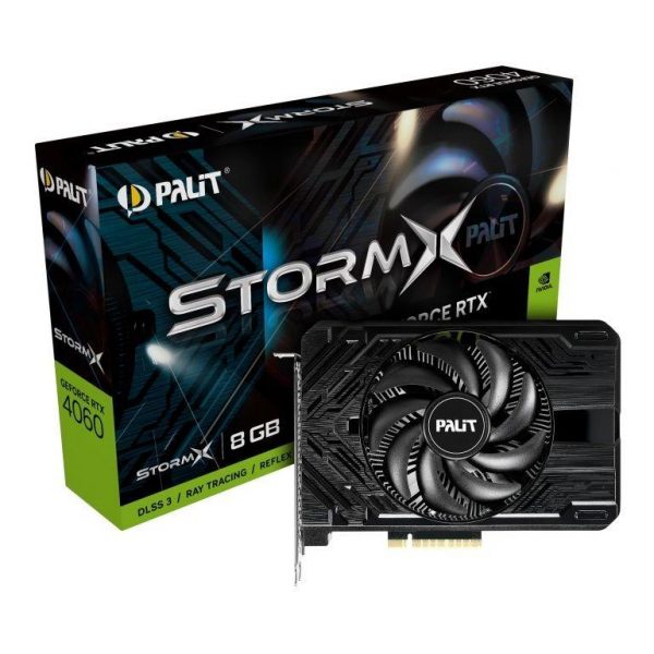 4710562244069 Karta VGA Palit GeForce RTX 4060 StormX 8GB GDDR6 128bit HDMI+3xDP PCIe4.0  - Incom Group
